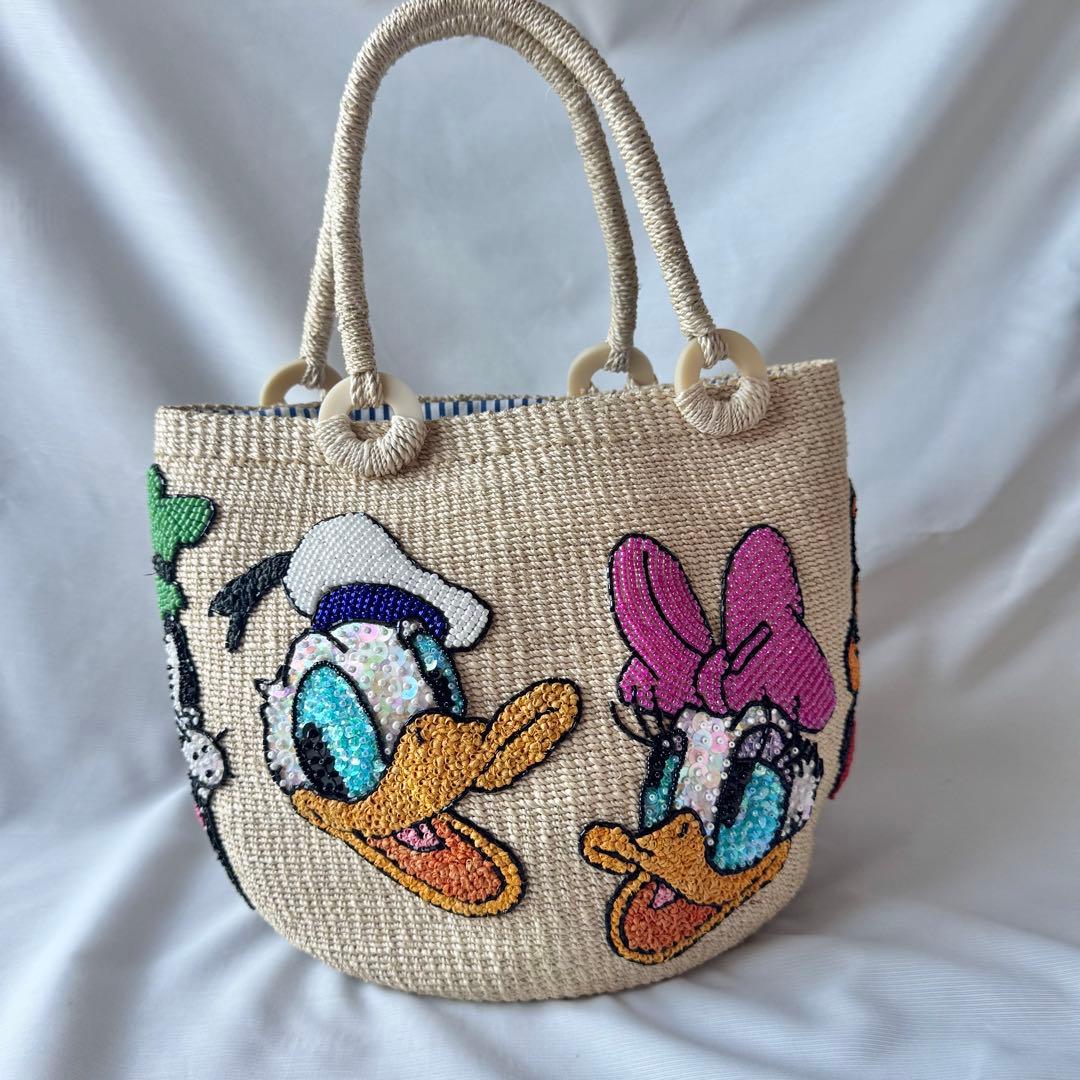 未使用✨️JAPAN限定✨️BEAMS BOY 25th ディズニー かごバッグ