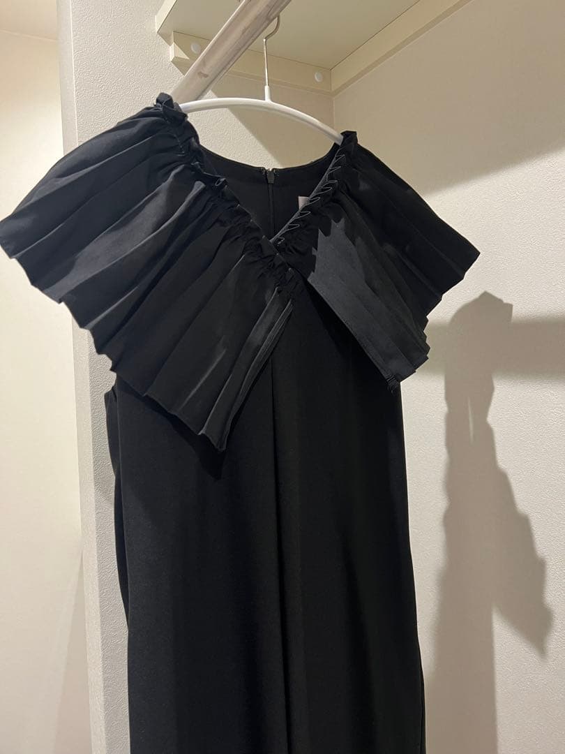 machatt プリーツオールインワン