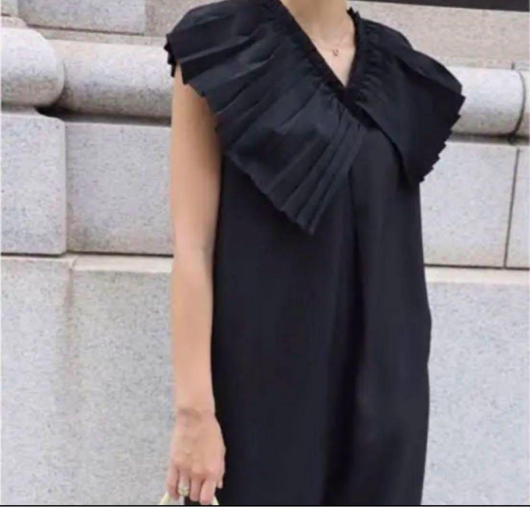 machatt プリーツオールインワン