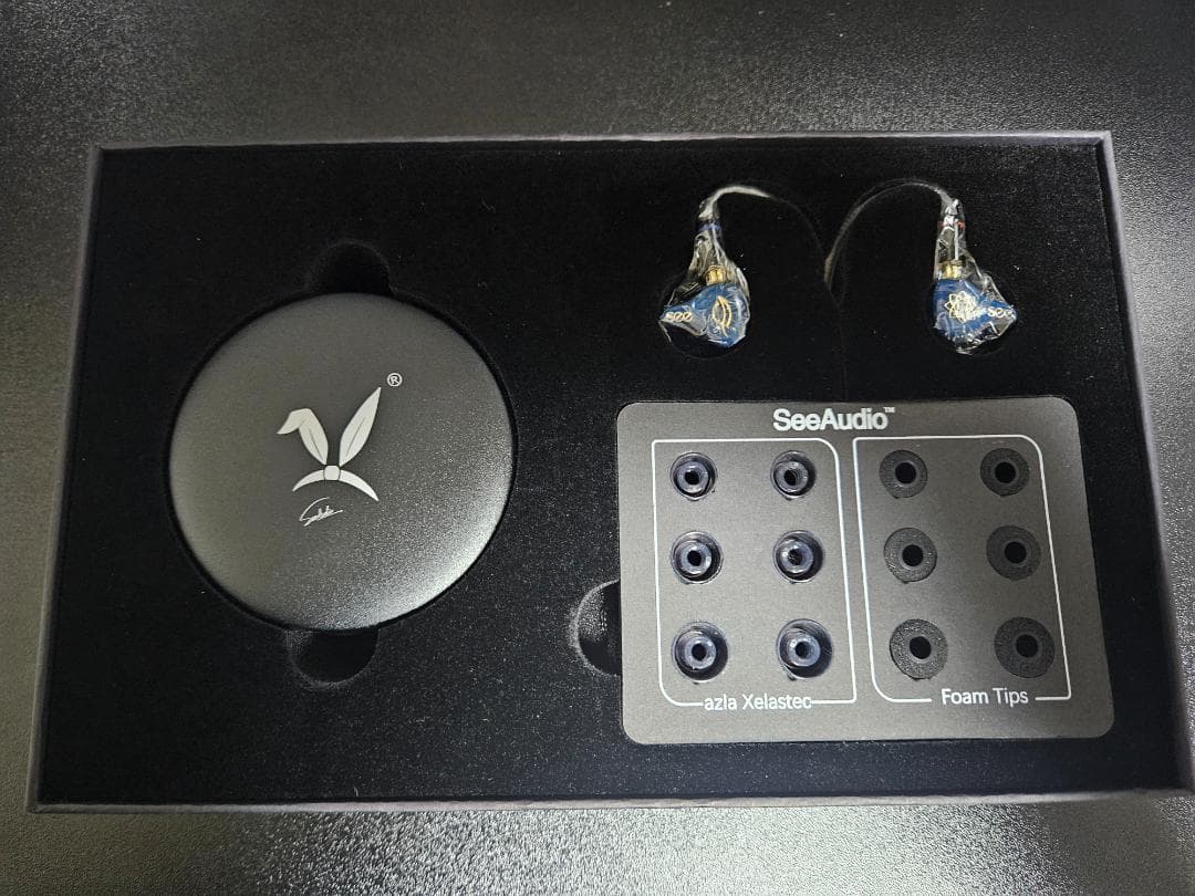 イヤホン SeeAudio Bravery AE Blue