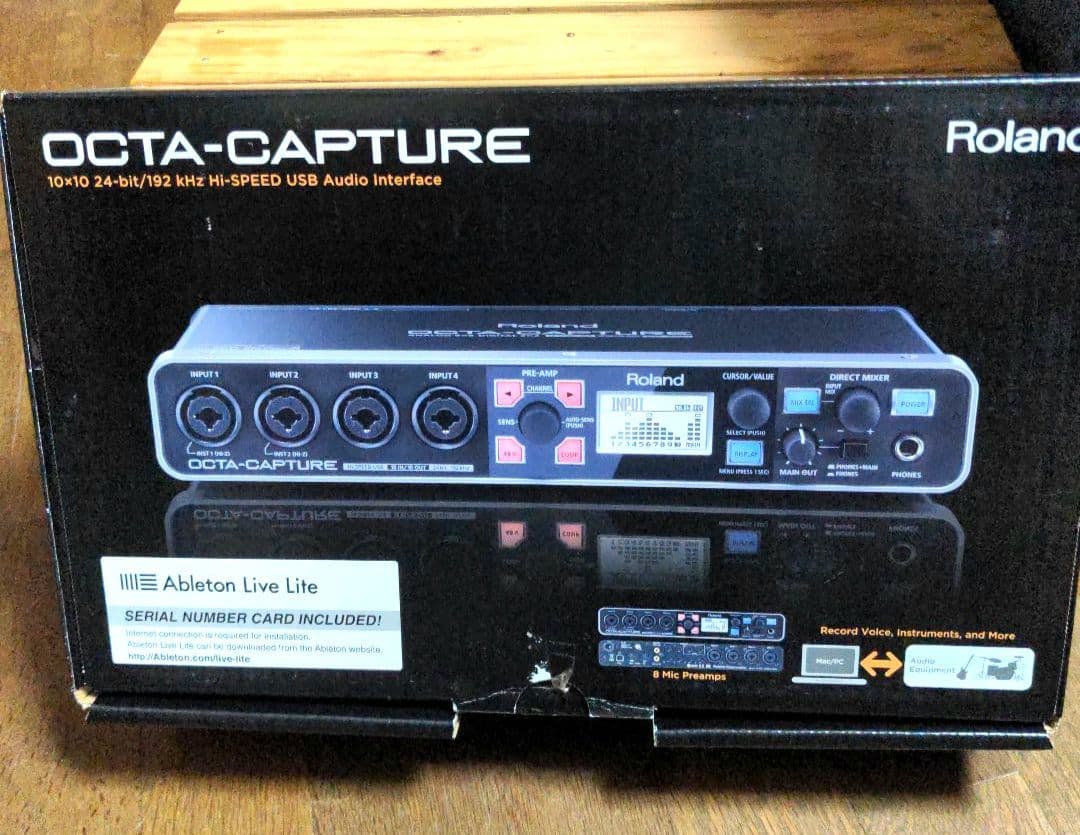 Roland OCTA-CAPTURE オーディオインターフェース
