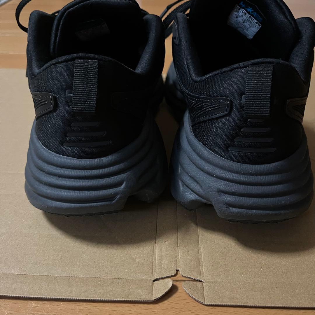 HOKA bondi8 24.5cm ブラック　ホカ　ボンダイ8