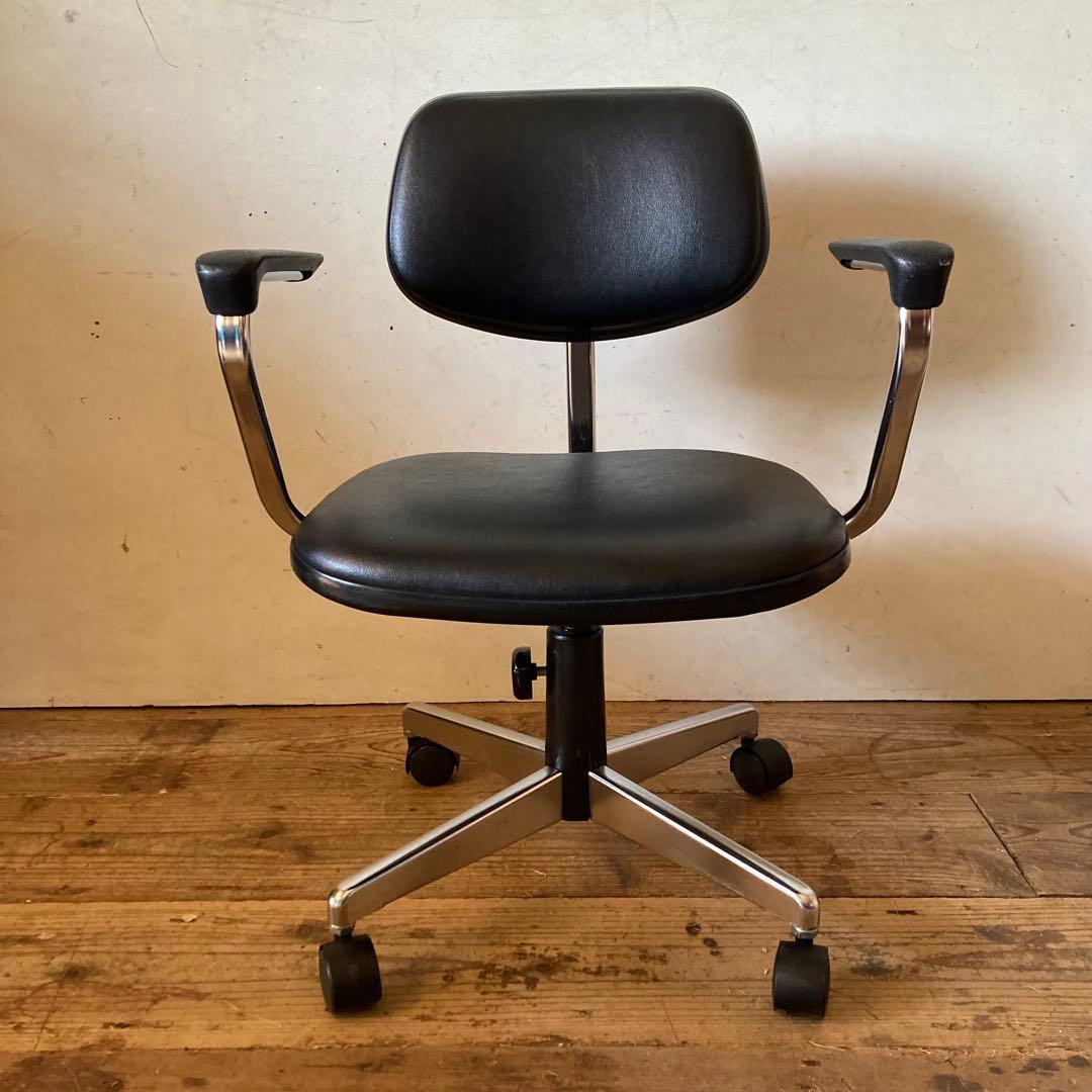 ◉未使用 長期保管◉コクヨ ヴィンテージ インダストリアル デスクアームチェア1