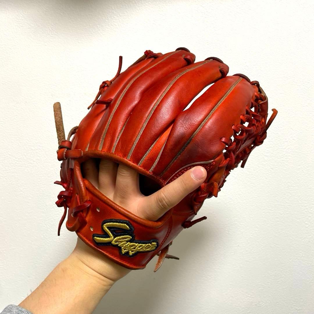 スラッガー 型抜群 即戦力 硬式 内野手用グローブ