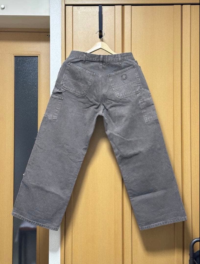 Distressed DoubleKnee Painter Brown Mサイズ