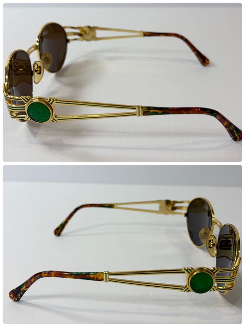 FENDI SL7073 オーバル型サングラス イタリア製 フルリム ケース付