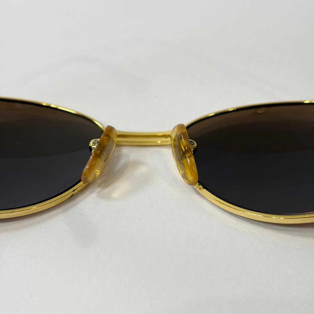 FENDI SL7073 オーバル型サングラス イタリア製 フルリム ケース付