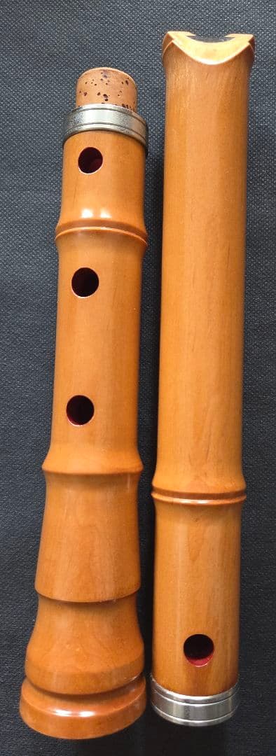 尺八 木製 清風銘