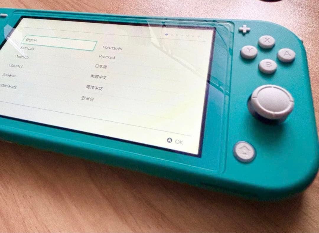 【外箱+ケース付】Nintendo Switch Lite ターコイズ 本体