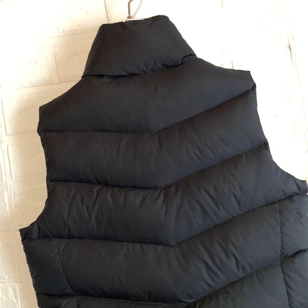 ○ノースフェイス ダウンベスト 700フィル 高品質 ブラック 黒 S〜M