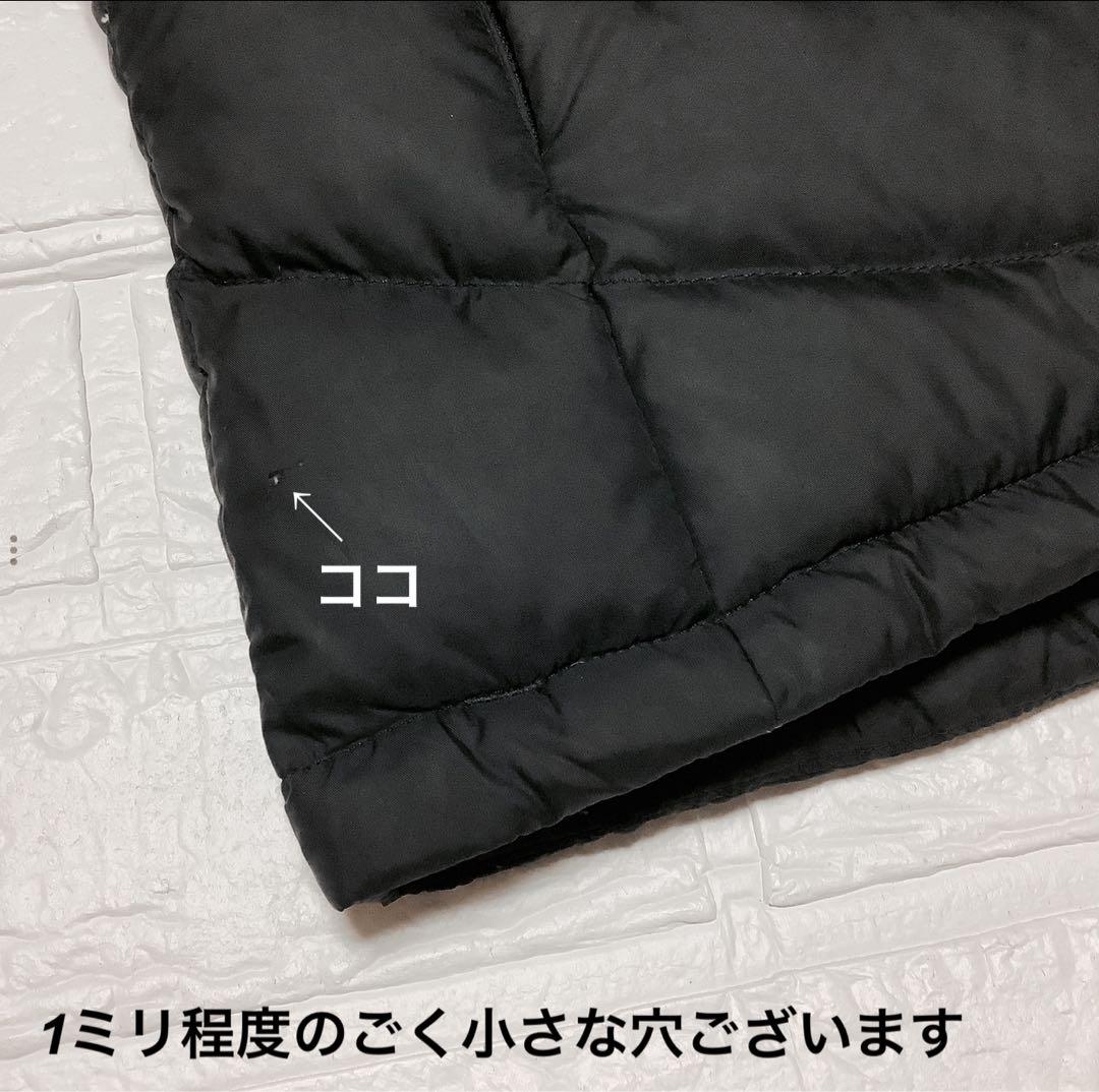 ○ノースフェイス ダウンベスト 700フィル 高品質 ブラック 黒 S〜M