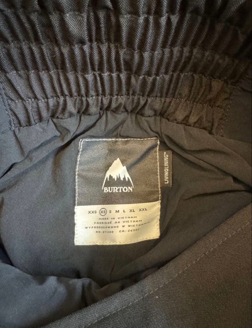BURTON スノーボードビブパンツ　レディース　XSサイズ