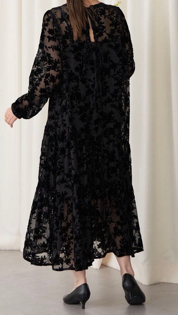 オケージョンワンピース(ロングペチコートインナー付)