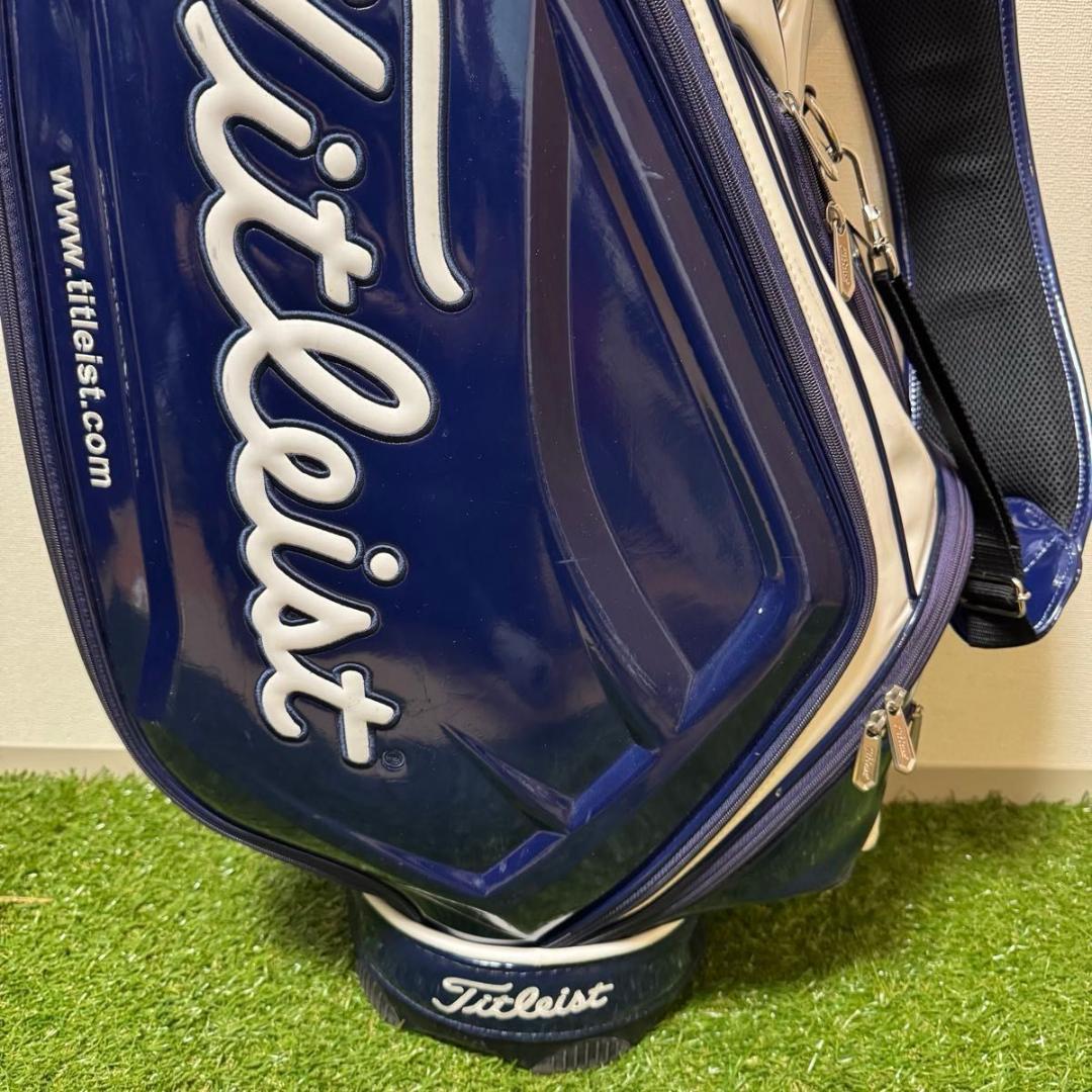 Titleist タイトリスト キャディバッグ ゴルフバッグ エナメル