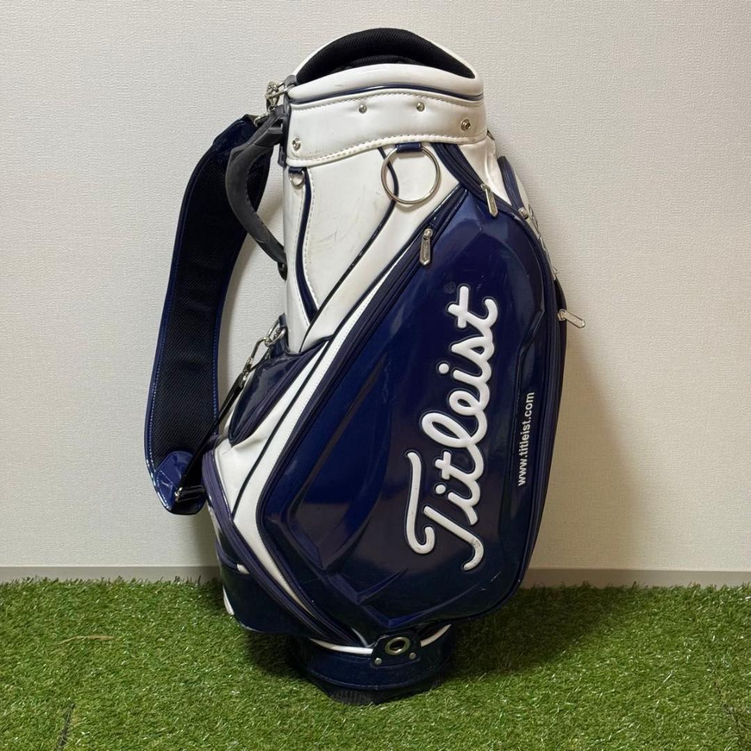 Titleist タイトリスト キャディバッグ ゴルフバッグ エナメル