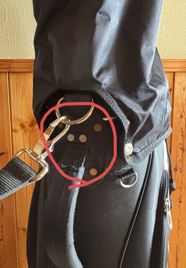 ゴルフバッグ　キャディバッグ　adidas