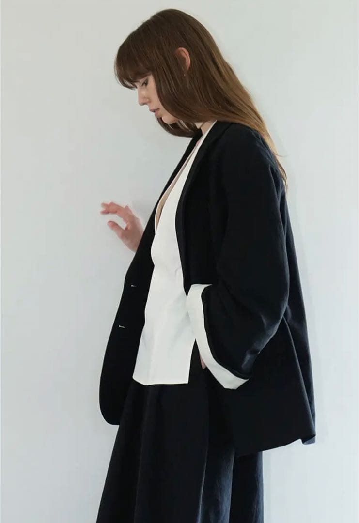 ジャケット・アウター CLANE LOOSE BELL SLEEVE JACKET