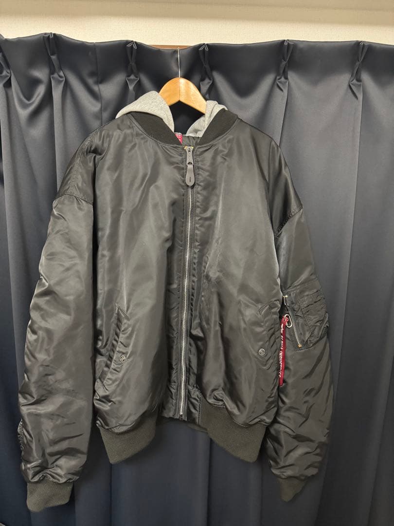 Alpha Industries MA-1ジャケット ブラック
