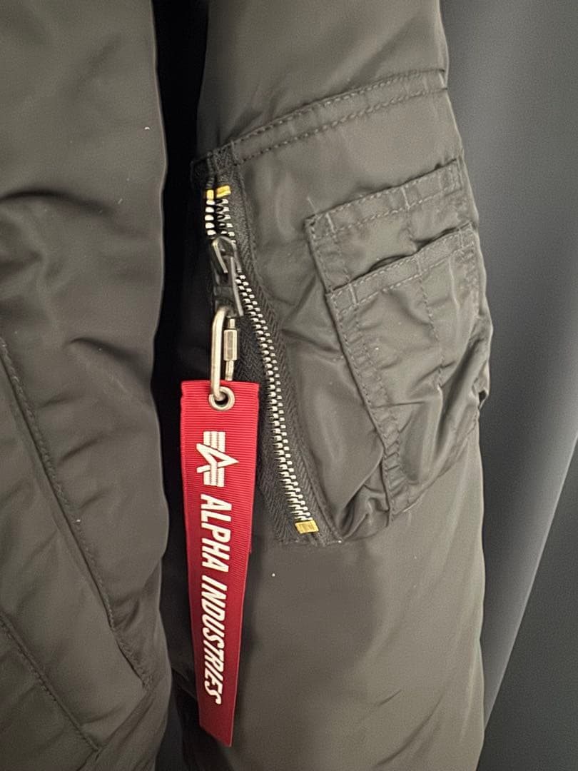 Alpha Industries MA-1ジャケット ブラック