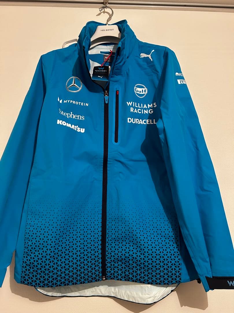 PUMA ウィリアムズレーシングジャケット 青 Lサイズ　F1