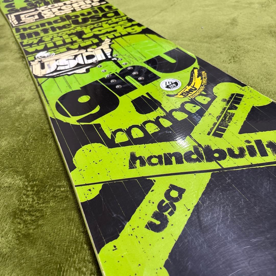 Gnu carbon credit series159 FLUX スノーボード