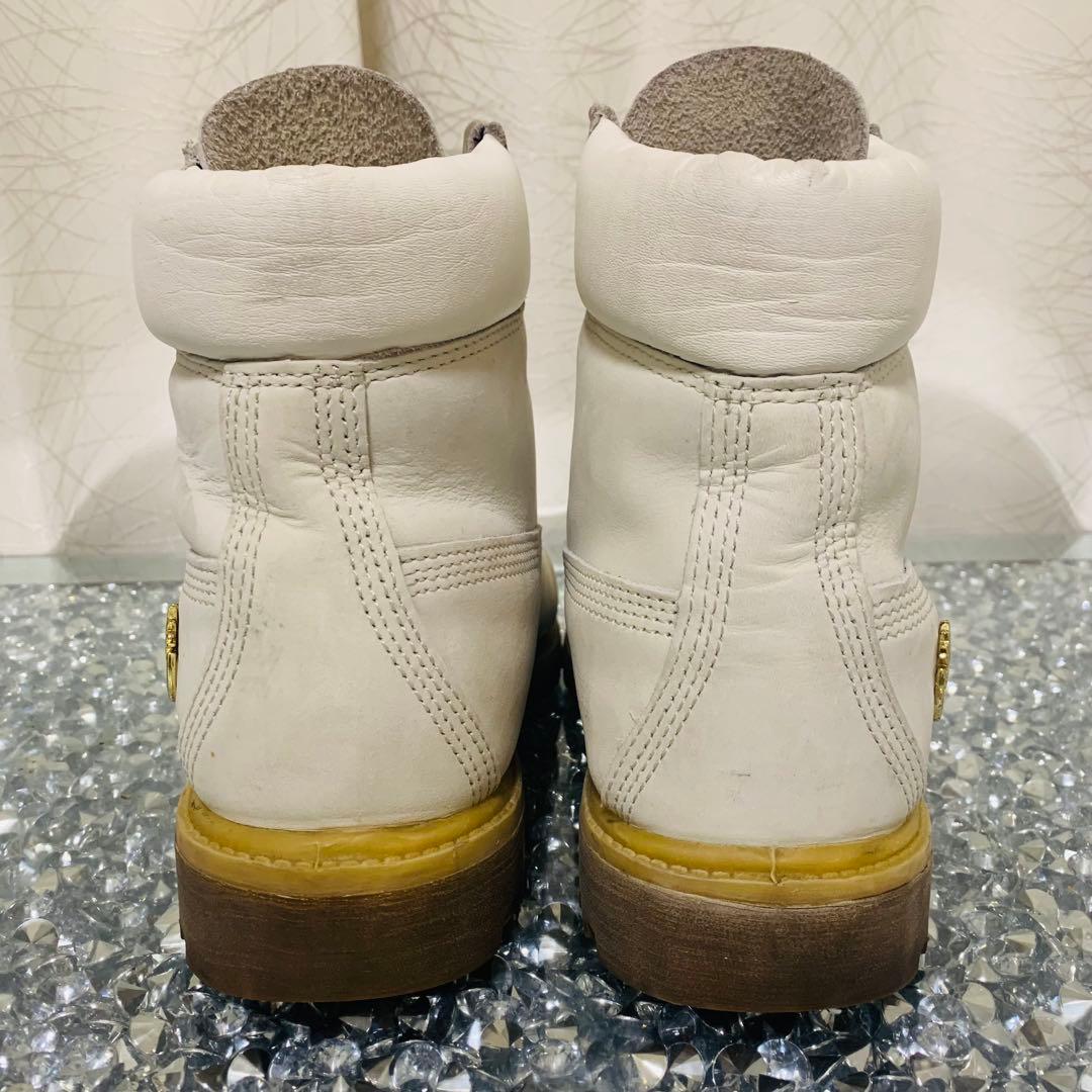 ティンバーランド金ロゴプレミアムブーツ