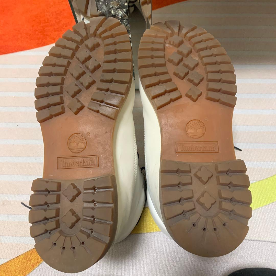 ティンバーランド金ロゴプレミアムブーツ