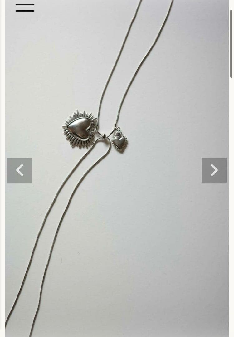 rippmonster 正解のないsilver chain choker