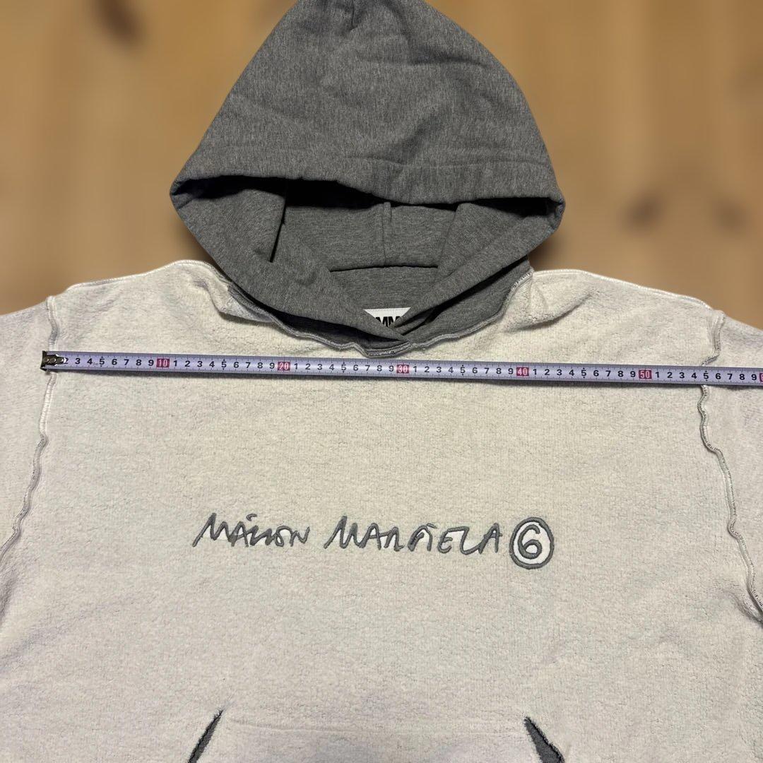 MAISON MARGIELA フード付きワンピース グレー
