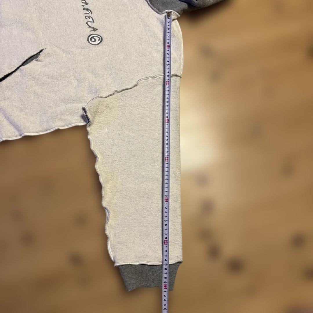 MAISON MARGIELA フード付きワンピース グレー