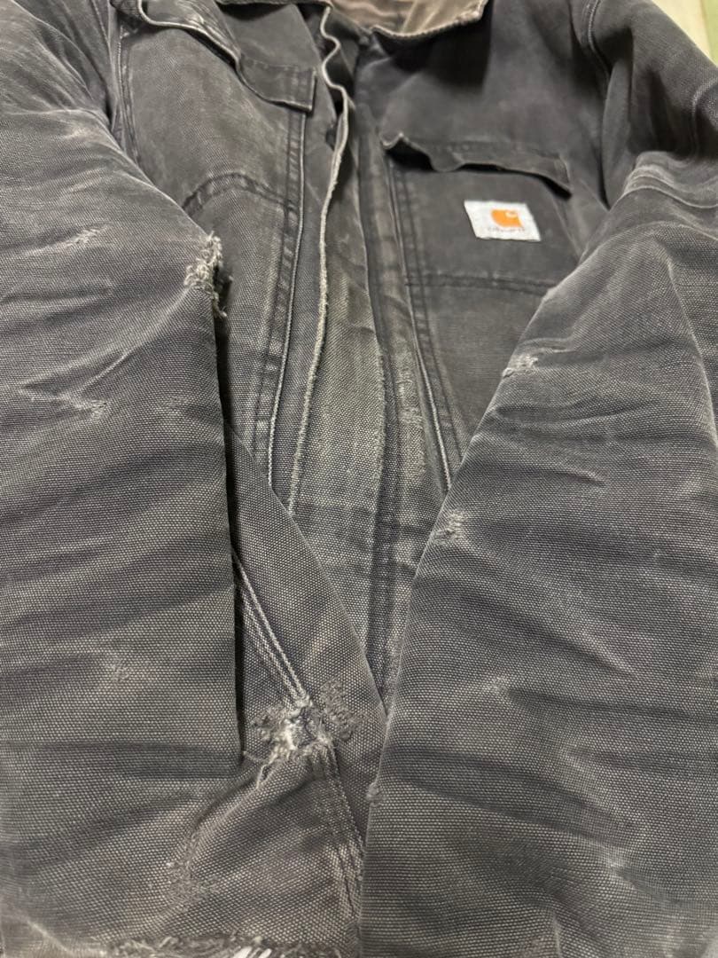 Carhartt カーハート トラディショナル ジャケット　黒 鬼フェード