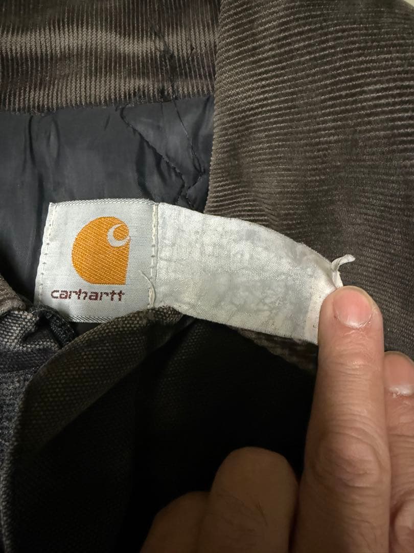Carhartt カーハート トラディショナル ジャケット　黒 鬼フェード