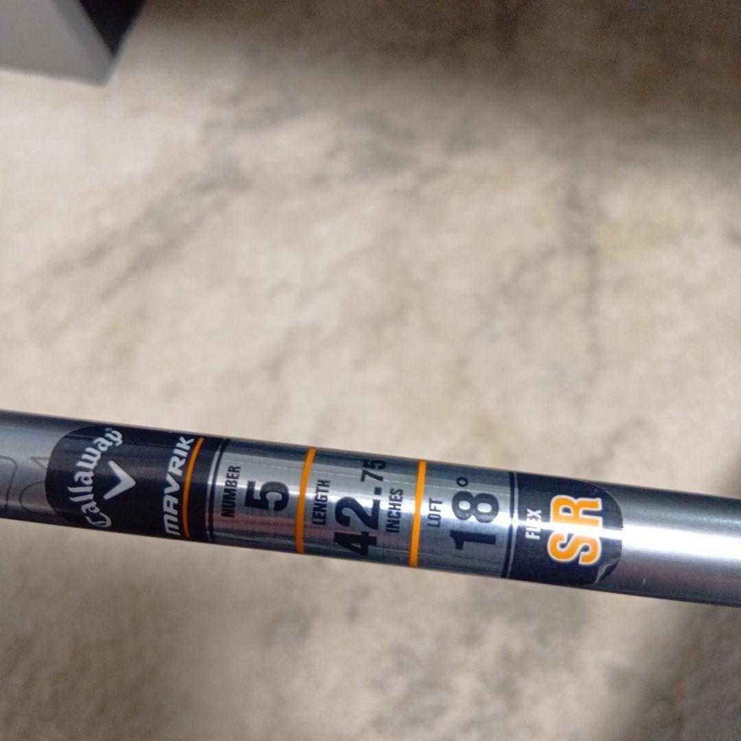Callaway．MAVRIK 5番 フェアウェイウッド 18°