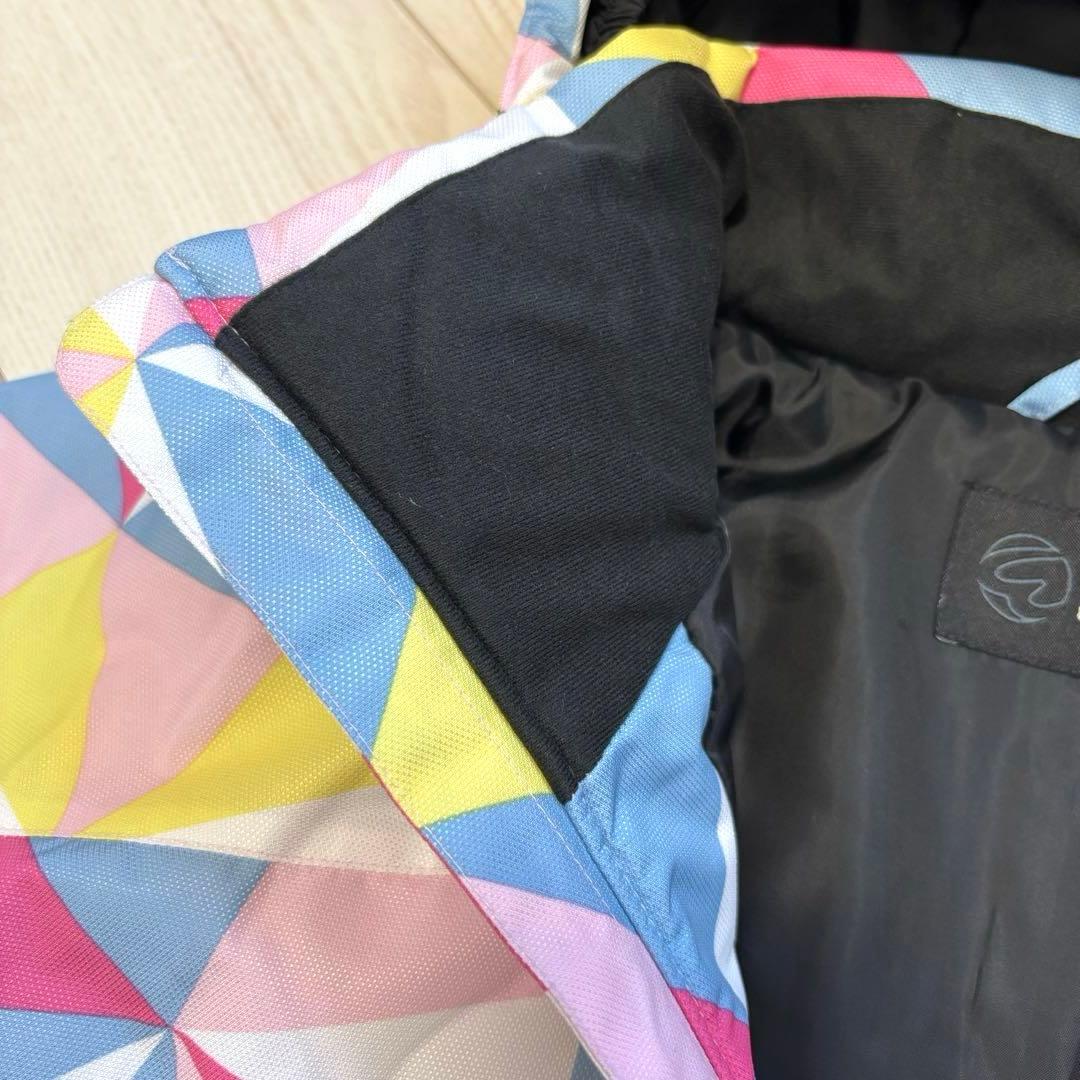 【美品】イーボル 上下セット スキーウェア スノーボード 女の子 160