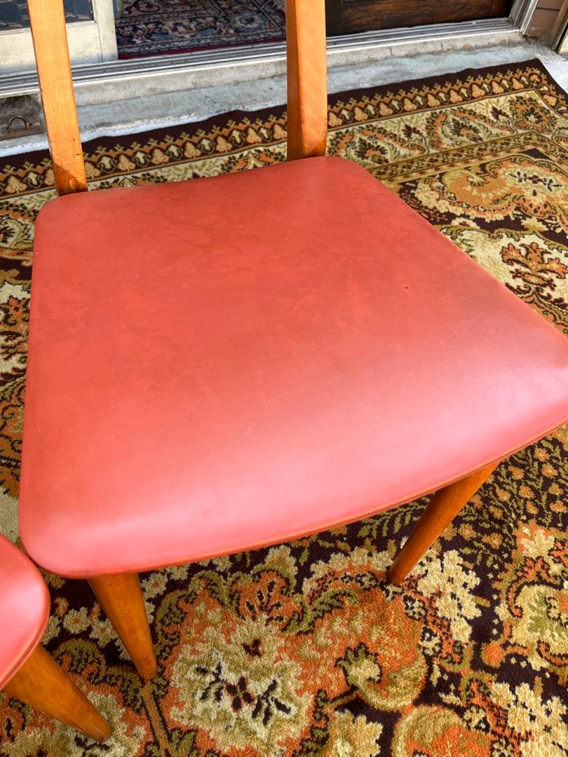 Nath＊秋田木工 椅子 ダイニングチェア 少々グラ付きあり セット