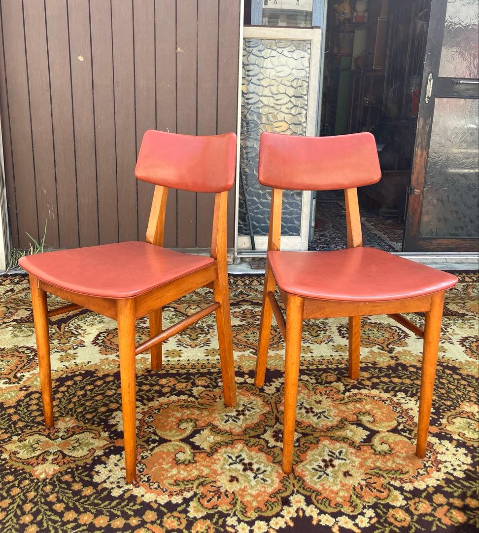 Nath＊秋田木工 椅子 ダイニングチェア 少々グラ付きあり セット