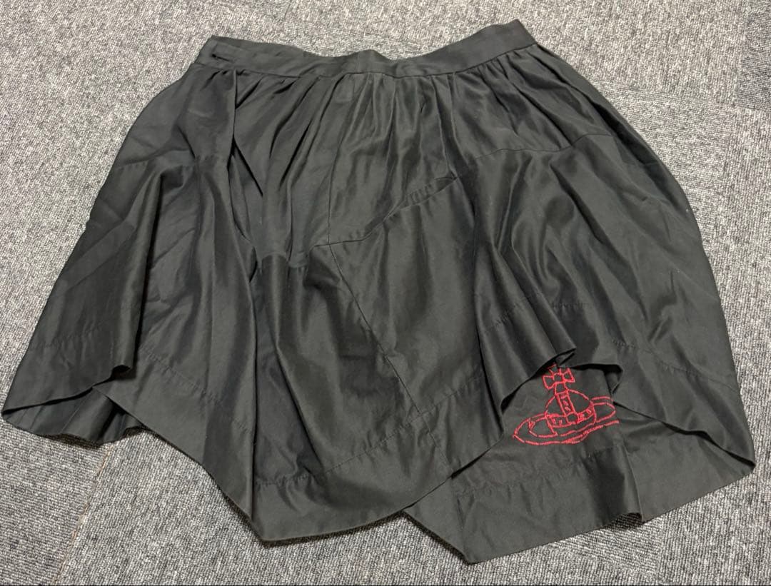 ヴィヴィアンウエストウッドレッドレーベル　変形　ミニ　スカート