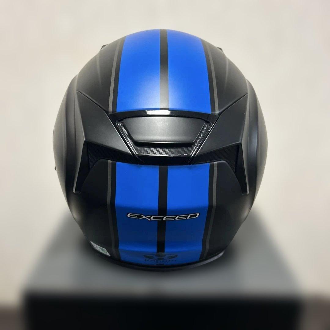 2023年OGK KABUTO EXCEED DELIE ブラックブルー　S