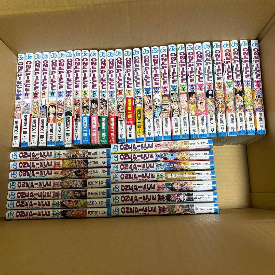 ワンピース ONE PIECE 1〜104巻　映画特典付き