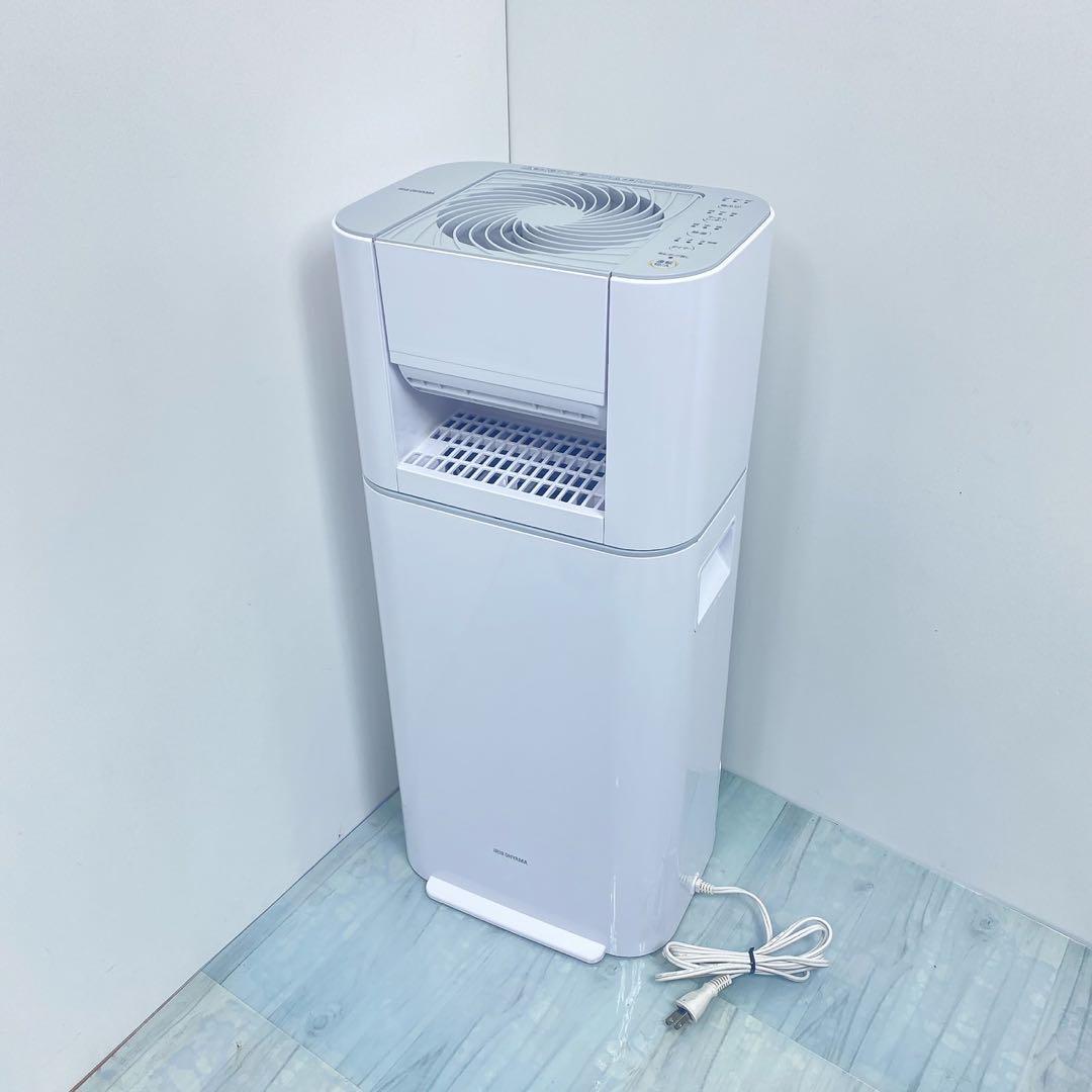 美品アイリスオーヤマ サーキュレーター衣類乾燥除湿機　IJD-I50-WH