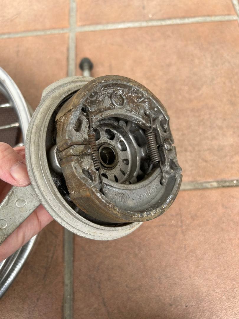 TTR125 リアホイール　スプロケット　ドラムブレーキセット