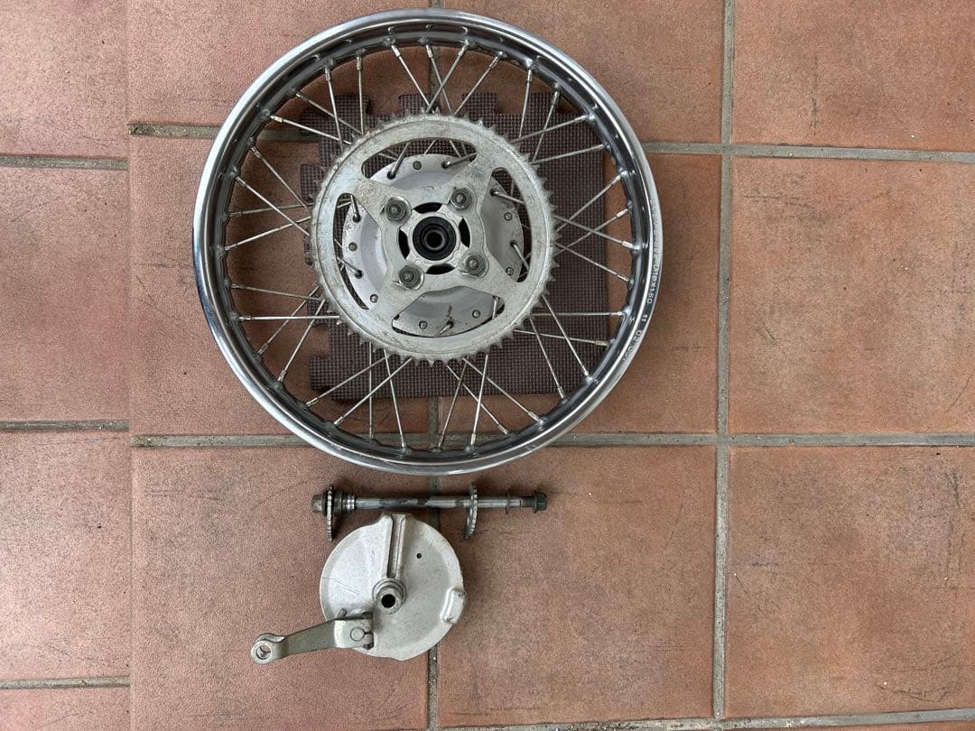 TTR125 リアホイール　スプロケット　ドラムブレーキセット