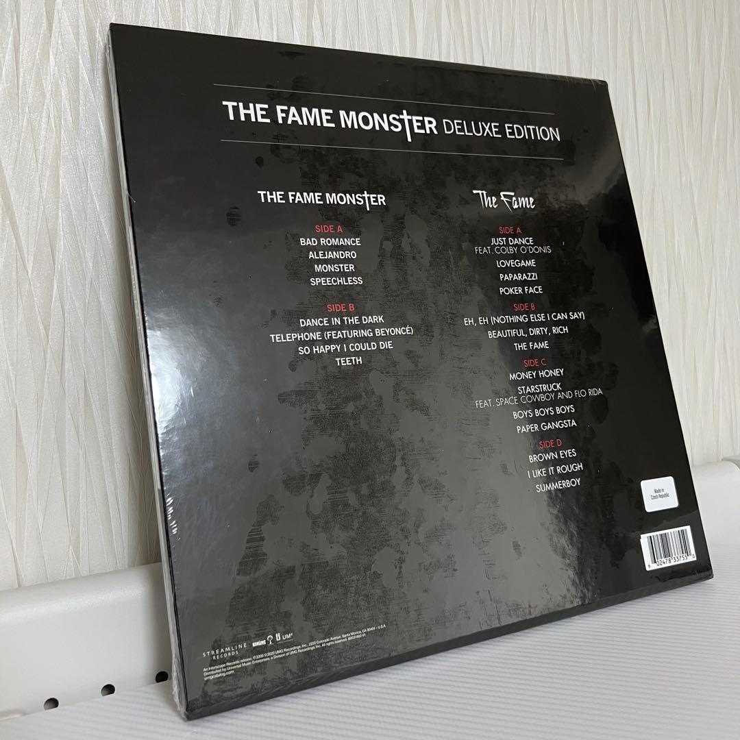 Lady Gaga The Fame Monster レコード 未開封 カラー盤