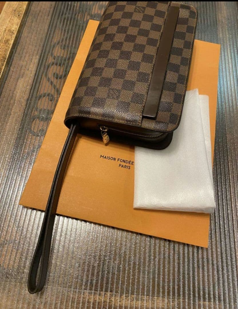 ルイヴィトン Louis Vuitton サンルイ ダミエ クラッチバッグ