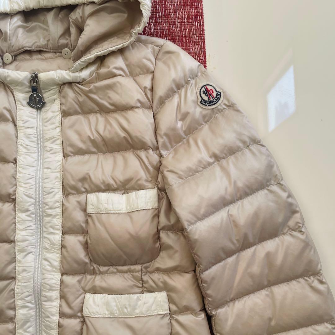 極美品　MONCLERモンクレール　キッズダウンジャケット112cm 本物確認済