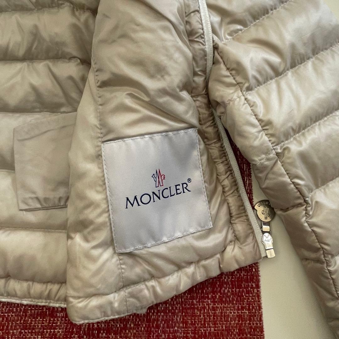 極美品　MONCLERモンクレール　キッズダウンジャケット112cm 本物確認済