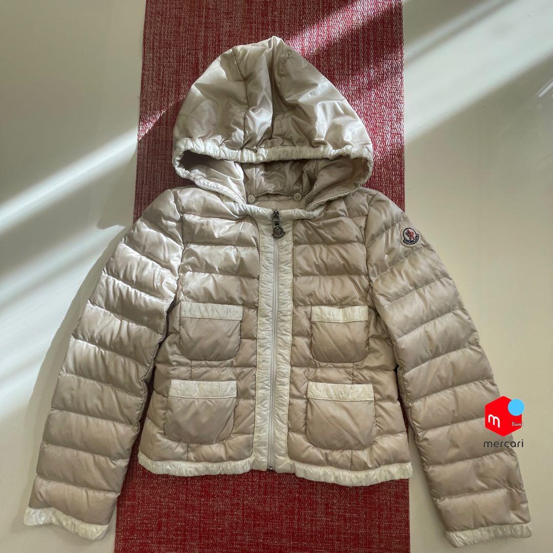 極美品　MONCLERモンクレール　キッズダウンジャケット112cm 本物確認済