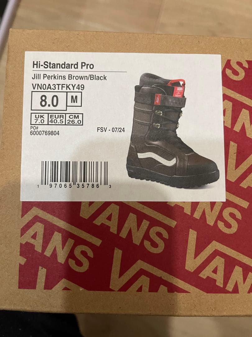 スノーボード VANS HI-STANDARD PRO 26cm