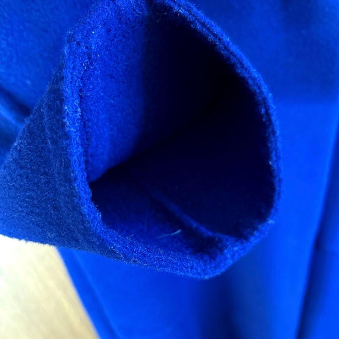 ◆Vince ロイヤルブルー チェスターコート ウールコート シングルボタン Ｍ