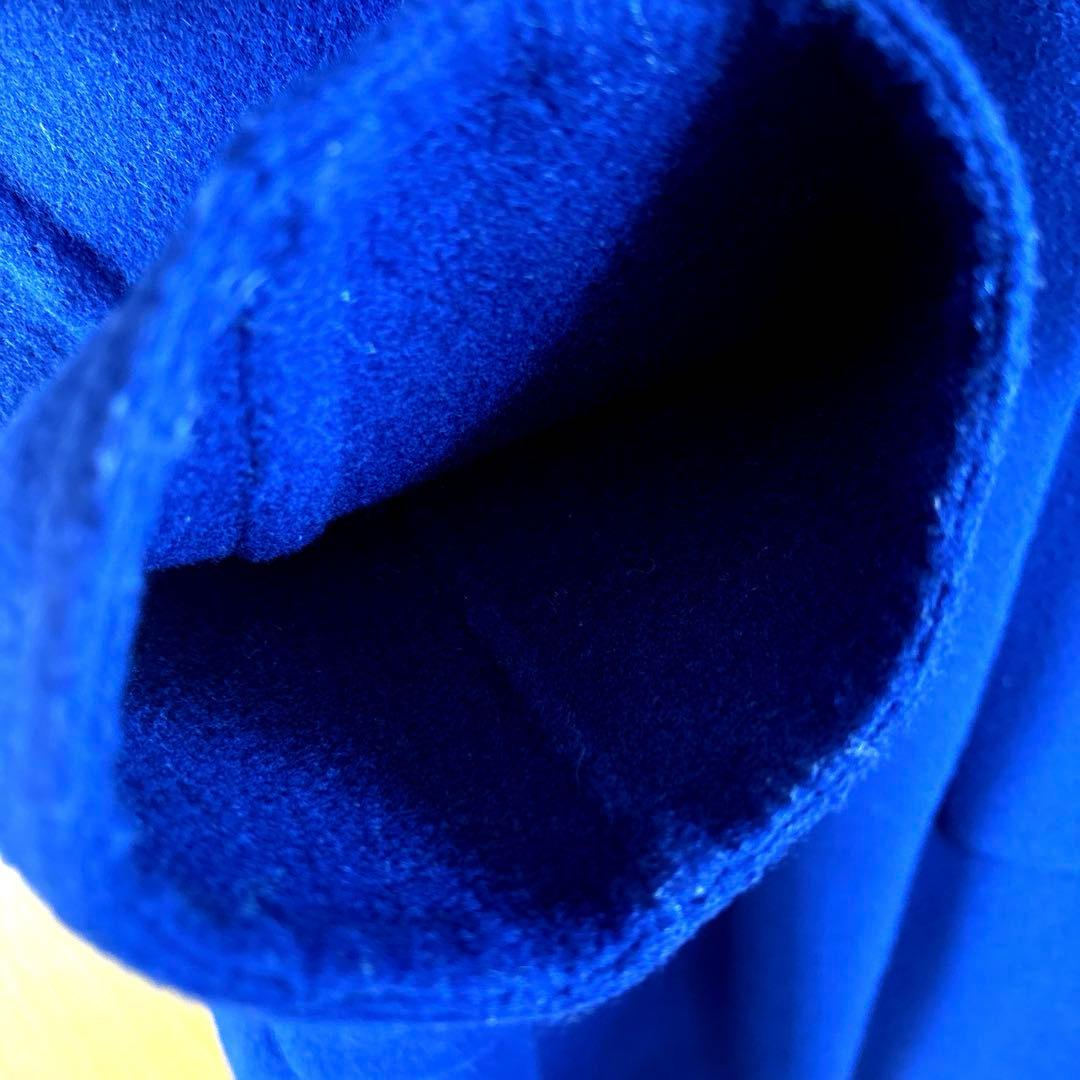 ◆Vince ロイヤルブルー チェスターコート ウールコート シングルボタン Ｍ